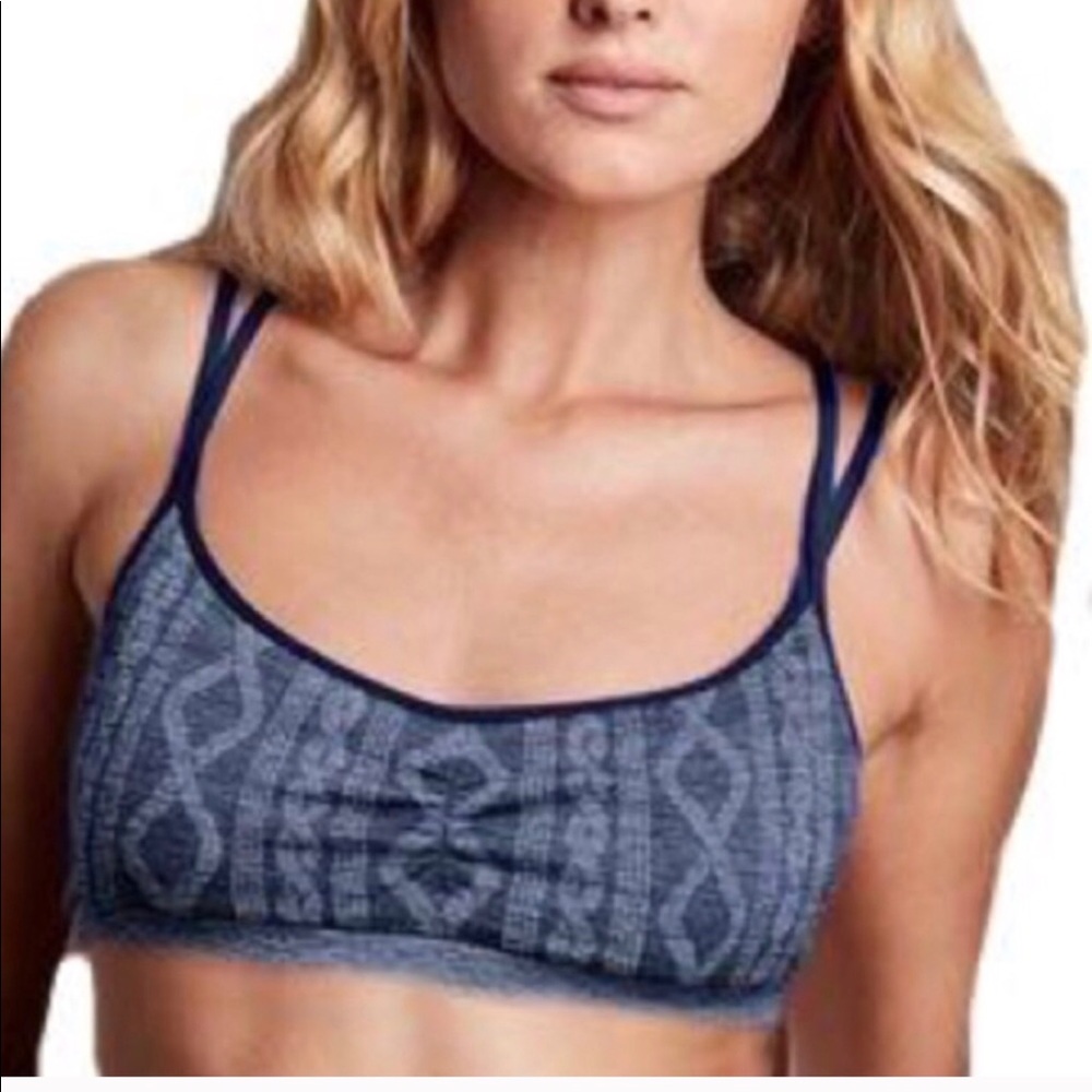 VICTORIA'S SECRET NAVY BRALETTE